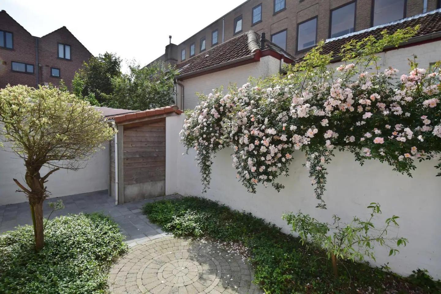 ברוז' Brugse Charme Huis Met Tuin Aan Het Water 8P מראה חיצוני תמונה
